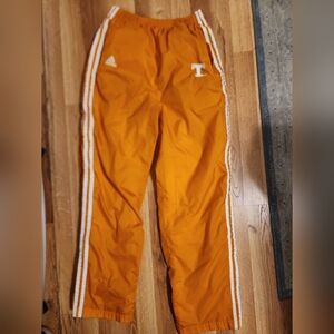Adidas Men’s med Tennessee Volunteers Orange Track Pants Football vtg